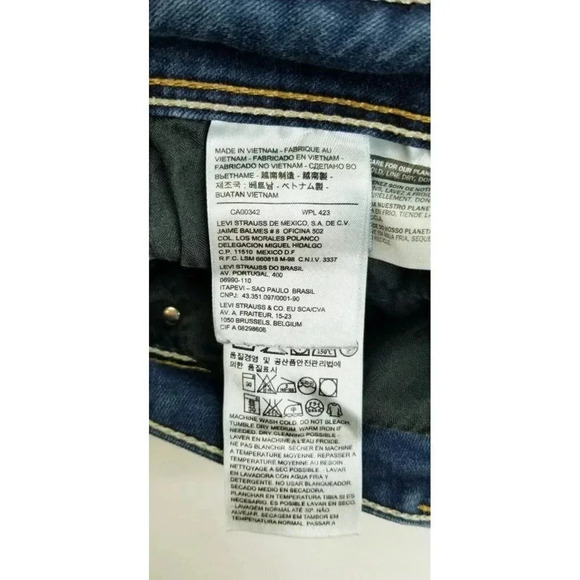 Levi's 30X30 Women's Bold Curve Low Rise Skinny Silhouette Size 11 Juniors Jeans - Picture 11 of 14